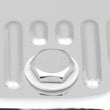 Load image into Gallery viewer, Mr Gasket Fits GM Powerglide. Stock depth and capacity. Finned design. 9769CMRG - Installation View