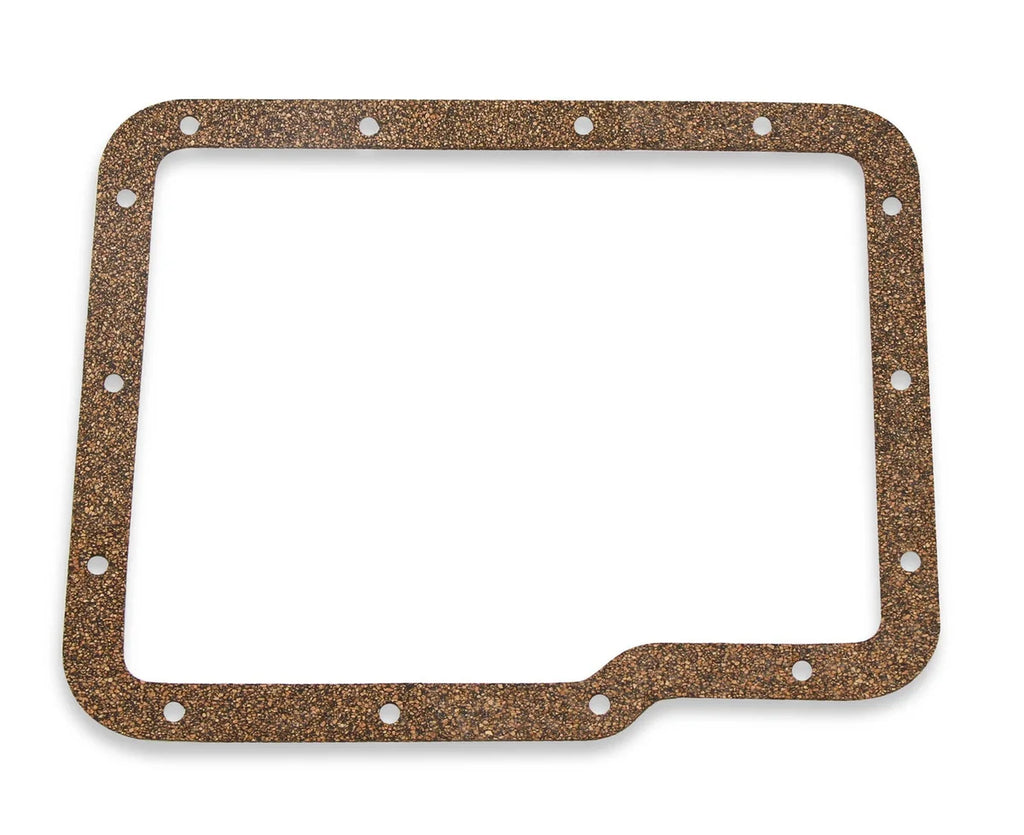 Mr Gasket Fits GM Powerglide. Stock depth and capacity. Finned design. 9769ZMRG - Side View