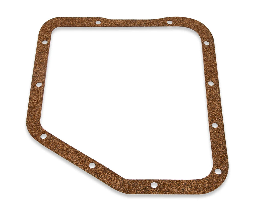 Mr Gasket Fits GM TH200. Stock depth and capacity. Finned design. 9768ZMRG - Back View