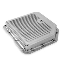 Load image into Gallery viewer, Mr Gasket Fits GM TH350. Stock depth and capacity. Finned design. 9791G - Side View