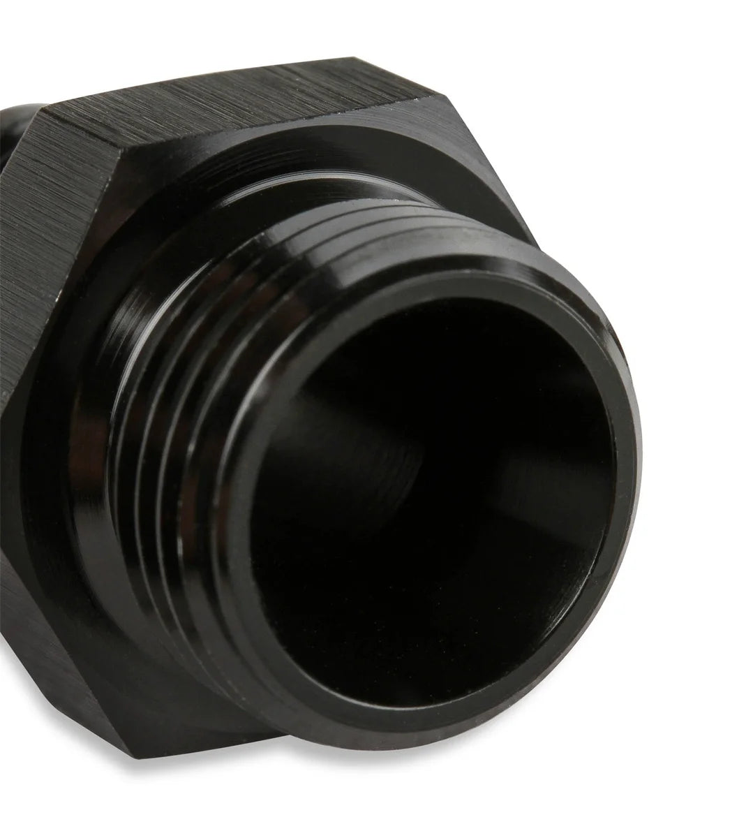 Mr Gasket Fits Most Holley Single Feed Carburetors with 9/16 Inch-24 Threads, with Gasket. 491951 - Back View