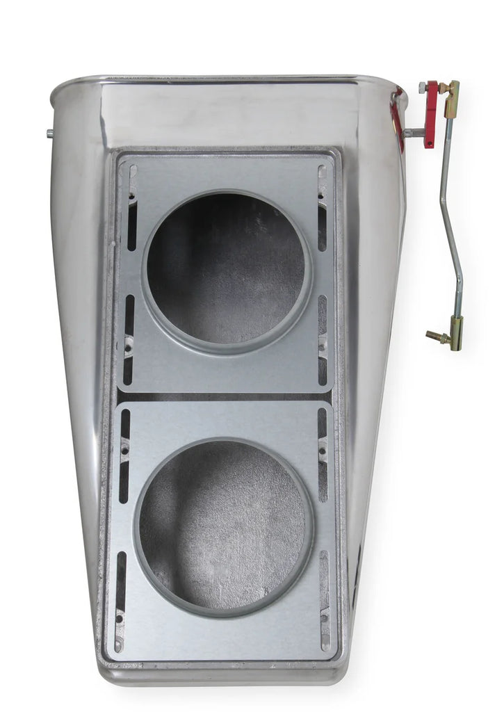 Mr Gasket Fits Single & Dual 4-Barrel Carburetors with 5-1/8 Inch Neck - Installation View