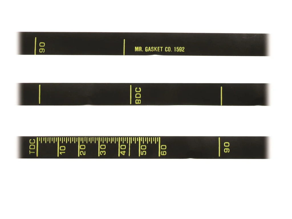 Mr Gasket Fits Small Block Chevrolet with 6" Balancer. 1592