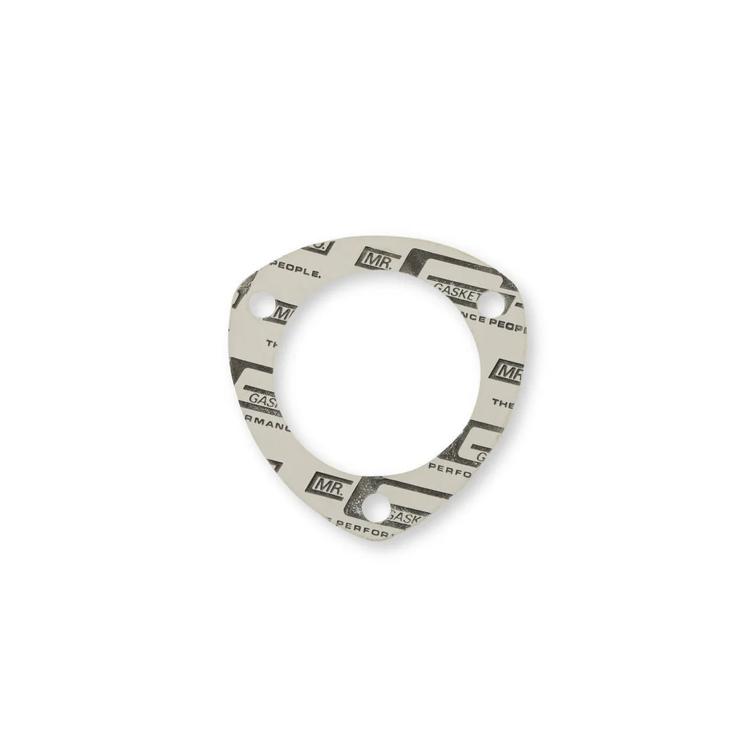 Mr Gasket Fits Triangular 3-bolt Header Collector Flanges with 3 Inch I.D. 1204 - Back View