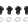 Load image into Gallery viewer, Mr Gasket Fits Various GM V6 and V8 applications - Grade 8 Steel - Black Oxide 6710 - Side View