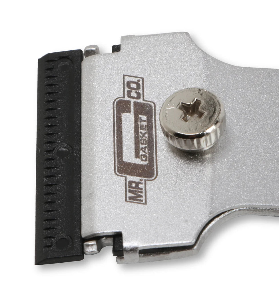 Mr Gasket Gasket Scraper with Non-Marring & Razor Blades - Side View