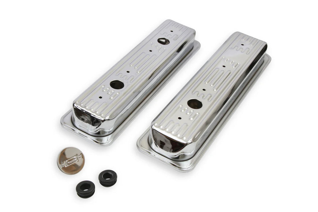 Mr Gasket Gen I Small Block fits 1987-2002 Chevrolet / GMC / Pontiac - Side View