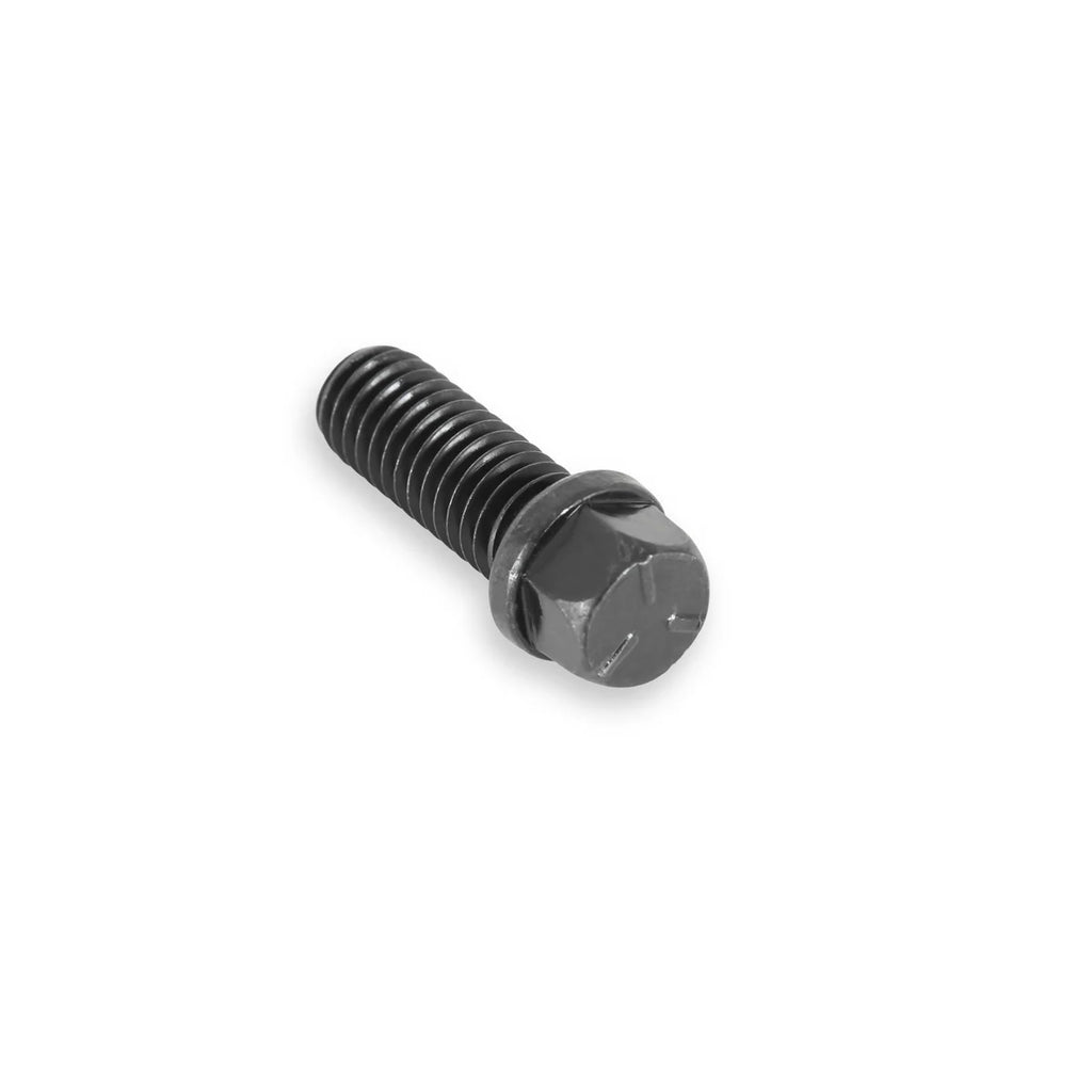 Mr Gasket Header Bolts - 3/8-16 x 1 Inch Hex Head - Black Oxide - 100 Pieces - Detail View