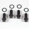 Load image into Gallery viewer, Mr Gasket Header Bolts - 3/8-16 x 3/4 Inch Mini Hex Head - Black Oxide