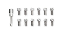 Load image into Gallery viewer, Mr Gasket Headlock Locking Header Bolts - 3/8-16 x 3/4 Inch - Set of 12 - Main Product View