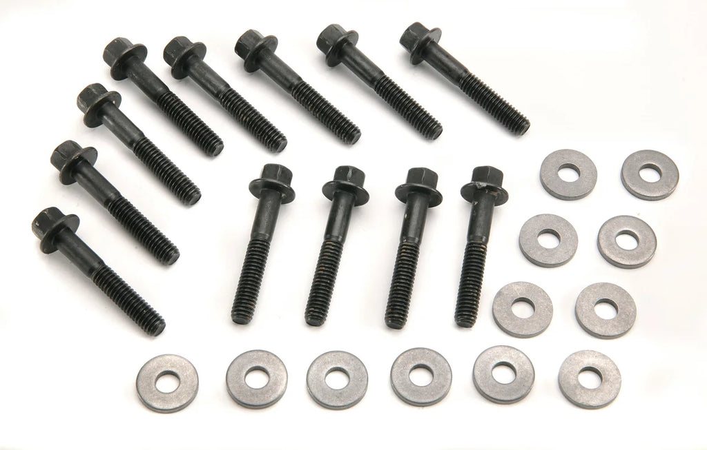Mr Gasket Intake Manifold Bolt Set - Super Flanged Head fits 1962-2001 Ford / Lincoln / Mercury