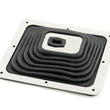 Load image into Gallery viewer, Mr Gasket Large 7-3/4 x 9 Inch Shifter Boot with Trim Ring and Mounting Screws. 9649
