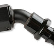 Load image into Gallery viewer, Mr Gasket Mr. Gasket -10 AN 45 Degree Push-On Hose Ends - Black 204510-BL - Main Product View