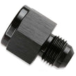 Load image into Gallery viewer, Mr Gasket Mr. Gasket -10 AN Female To -8 AN Male Flare Reducer - Black 995008-BL - Main Product View