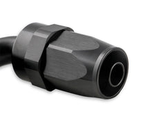 Load image into Gallery viewer, Mr Gasket Mr. Gasket -12 AN 90 Degree Swivel Hose End - Black 229012-BL - Side View