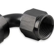 Load image into Gallery viewer, Mr Gasket Mr. Gasket -12 AN 90 Degree Swivel Hose End - Black 229012-BL - Installation View