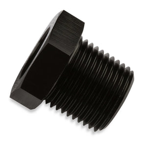 Mr Gasket Mr. Gasket 1/8 Inch NPT Female To 1/4 Inch NPT Male Reducer Bushing - Black 491201-BL - Main Product View
