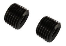 Load image into Gallery viewer, Mr Gasket Mr. Gasket 1/8 Inch NPT Plugs (2) - Black 493202-BL - Main Product View