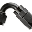 Load image into Gallery viewer, Mr Gasket Mr. Gasket -6 AN 120 Degree Swivel Hose End - Black 231206-BL - Main Product View