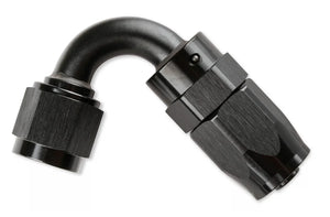 Mr Gasket Mr. Gasket -6 AN 120 Degree Swivel Hose End - Black 231206-BL - Main Product View