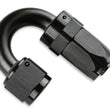 Load image into Gallery viewer, Mr Gasket Mr. Gasket -6 AN 180 Degree Swivel Hose End - Black 231806-BL - Main Product View