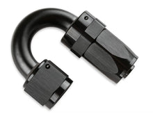 Load image into Gallery viewer, Mr Gasket Mr. Gasket -6 AN 180 Degree Swivel Hose End - Black 231806-BL - Main Product View