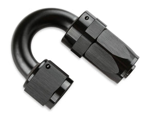 Mr Gasket Mr. Gasket -6 AN 180 Degree Swivel Hose End - Black 231806-BL - Main Product View