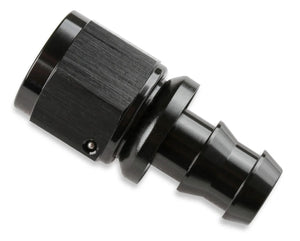 Mr Gasket Mr. Gasket -8 AN Straight Push-On Hose Ends - Black 200108-BL - Main Product View
