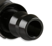 Load image into Gallery viewer, Mr Gasket Mr. Gasket -8 AN Straight Push-On Hose Ends - Black 200108-BL - Side View