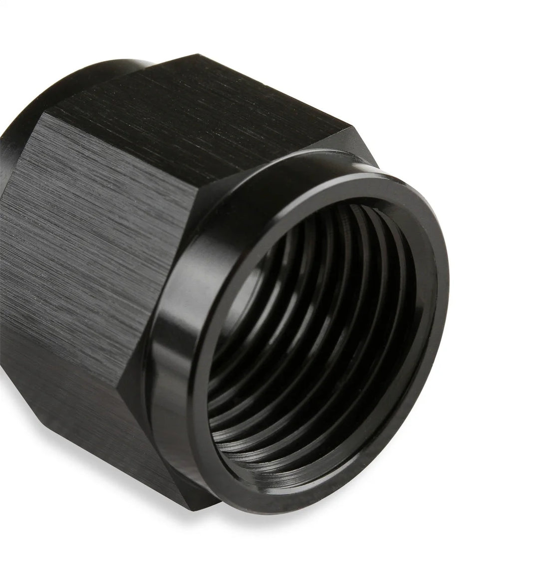 Mr Gasket Mr. Gasket -8 AN Tube Nut (2) - Black 481808-BL - Detail View