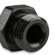 Load image into Gallery viewer, Mr Gasket Mr Gasket AN Port Plug - Hex Head - Black 481408-BL - Detail View