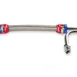 Load image into Gallery viewer, Mr Gasket Mr. Gasket Adjustable Fuel Line with Red and Blue Hose Ends 1556G - Back View