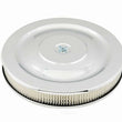 Load image into Gallery viewer, Mr Gasket Mr. Gasket Air Cleaner - 14 Inch Diameter x 2-1/4 Inch Tall - Chrome 1480 - Main Product View