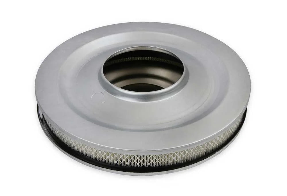 Mr Gasket Mr. Gasket Air Cleaner - 14 Inch Diameter x 2-1/4 Inch Tall - Chrome 1480 - Additional View 9