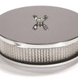 Load image into Gallery viewer, Mr Gasket Mr. Gasket Air Cleaner - 6-1/2 Inch Diameter, 2 Inch Tall - Chrome 1486 - Main Product View