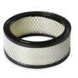 Load image into Gallery viewer, Mr Gasket Mr. Gasket Air Cleaner - 6-1/2 Inch Diameter, 2-7/16 Inch Tall - Chrome 1485 - Back View