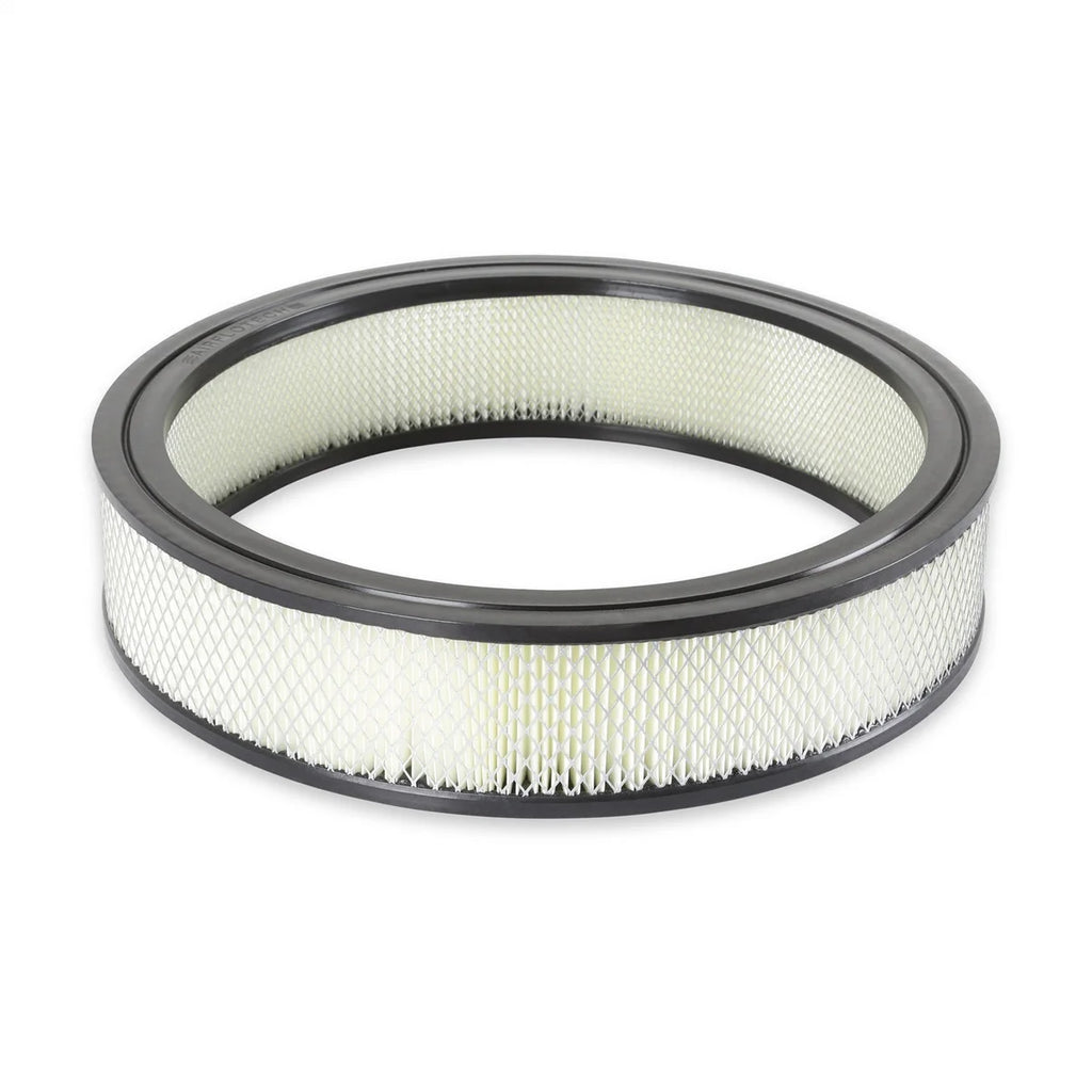 Mr Gasket Mr. Gasket Air Filter - 14 Inch x 3 Inch - Replacement - White 6403 - Main Product View