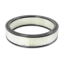 Load image into Gallery viewer, Mr Gasket Mr. Gasket Air Filter - 14 Inch x 3 Inch - Replacement - White 6403 - Main Product View