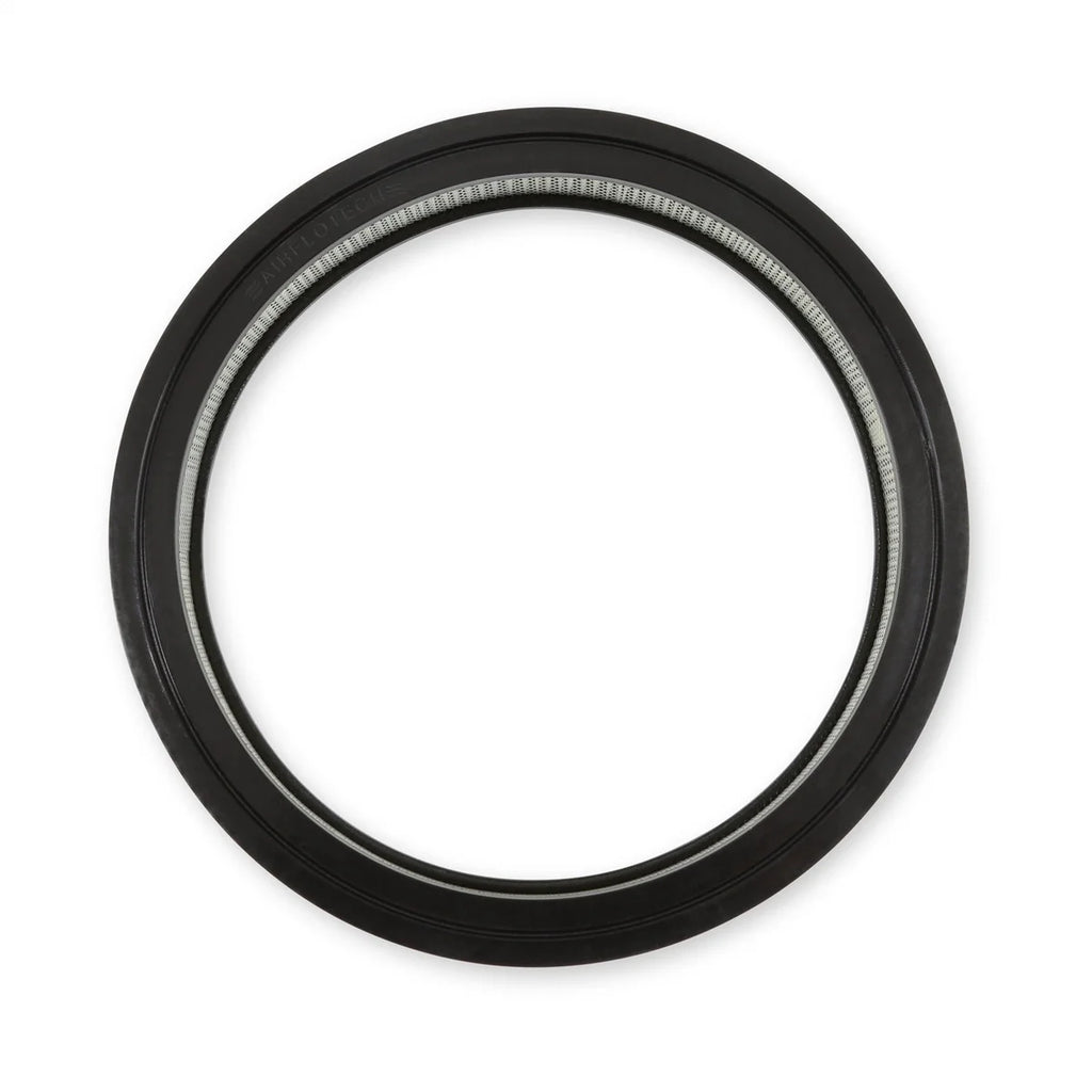 Mr Gasket Mr. Gasket Air Filter - 14 Inch x 3 Inch - Replacement - White 6403 - Back View
