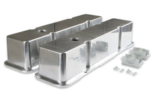 Load image into Gallery viewer, Mr Gasket Mr. Gasket Aluminum Tall-Style Valve Covers - Polished 6854 - Main Product View