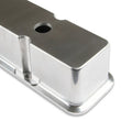 Load image into Gallery viewer, Mr Gasket Mr. Gasket Aluminum Tall-Style Valve Covers - Polished 6854 - Back View