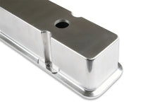 Load image into Gallery viewer, Mr Gasket Mr. Gasket Aluminum Tall-Style Valve Covers - Polished 6854 - Back View