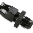 Load image into Gallery viewer, Mr Gasket Mr. Gasket Aluminum Tube Adapter -6 AN Male AN To 5/16 Inch Tubing Black 892005-BL - Main Product View