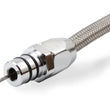 Load image into Gallery viewer, Mr Gasket Mr. Gasket Automatic Transmission Dipstick &amp; Tube - Braided Stainless Steel 9704G - Back View
