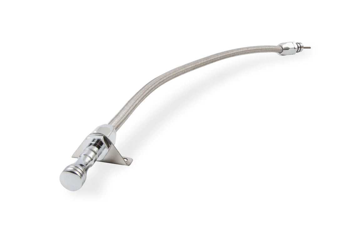 Mr Gasket Mr. Gasket Automatic Transmission Dipstick & Tube - Braided Stainless Steel 9704G - Additional View 6