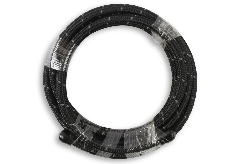 Mr Gasket Mr. Gasket Black Nylon Braided Hose 6 AN - 3 Feet 840306 - Main Product View