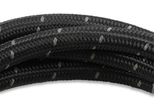 Load image into Gallery viewer, Mr Gasket Mr. Gasket Black Nylon Braided Hose 6 AN - 3 Feet 840306 - Detail View