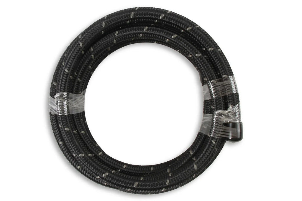 Mr Gasket Mr. Gasket Black Nylon Braided Hose 8 AN - 3 Feet 840308 - Main Product View