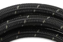 Load image into Gallery viewer, Mr Gasket Mr. Gasket Black Nylon Braided Hose 8 AN - 3 Feet 840308 - Detail View