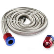 Load image into Gallery viewer, Mr Gasket Mr. Gasket Braided Steel Fuel Line Kit - 3/8 Inch x 3 Foot 1526 - Back View